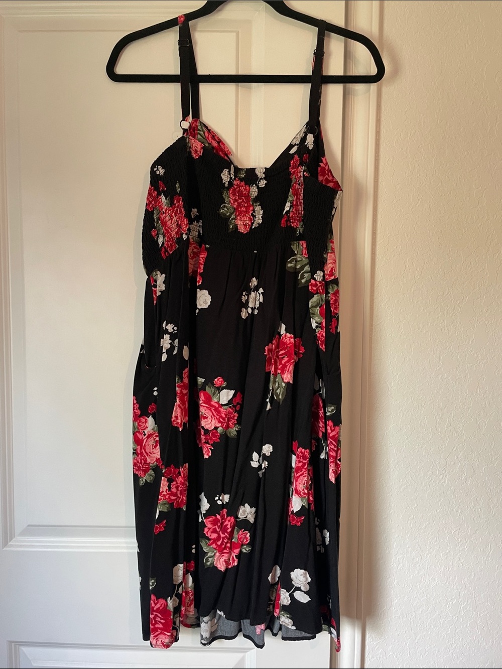 Torrid Black Floral Dress - Picture 4 of 4
